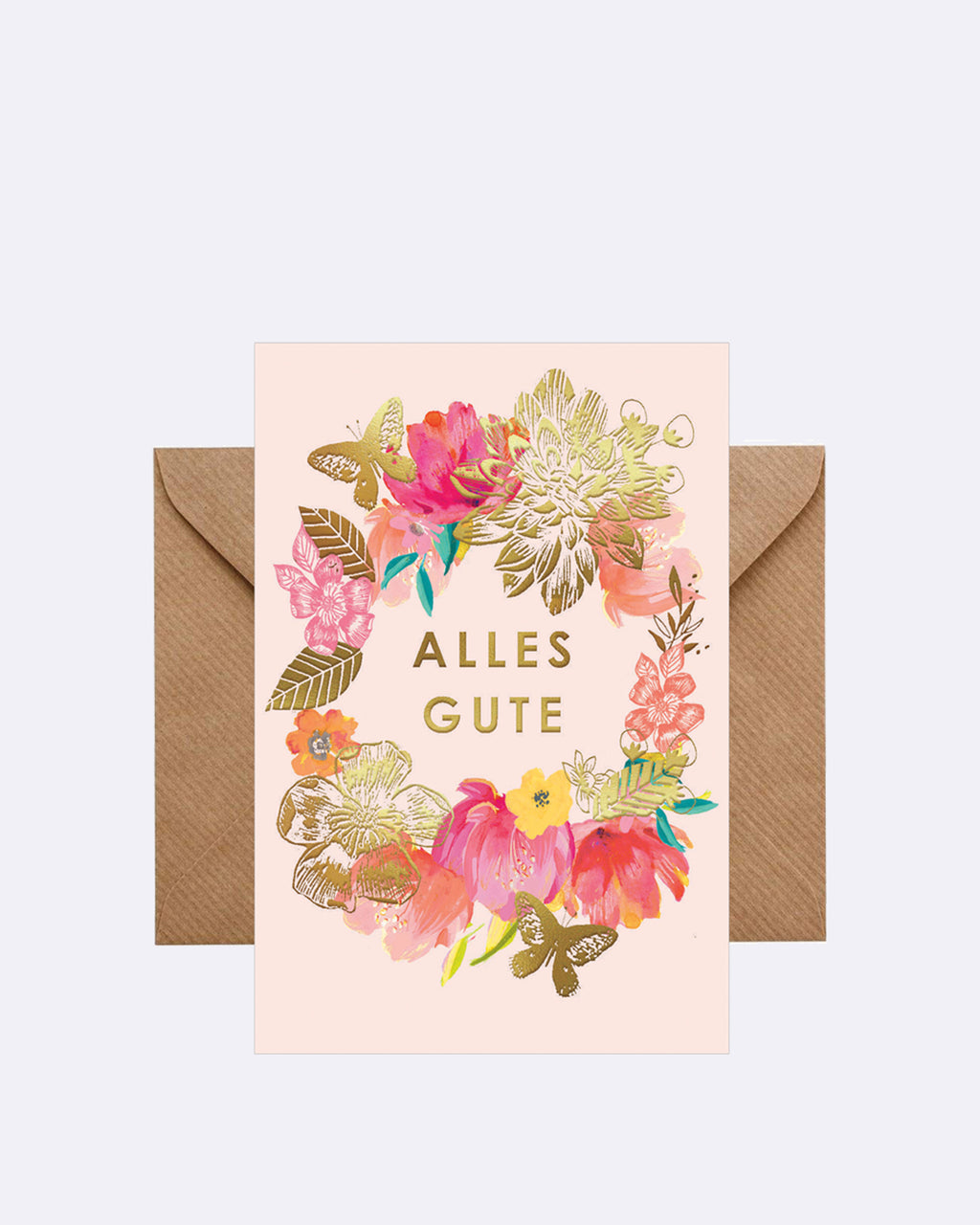 Doppelkarte Alles Gute