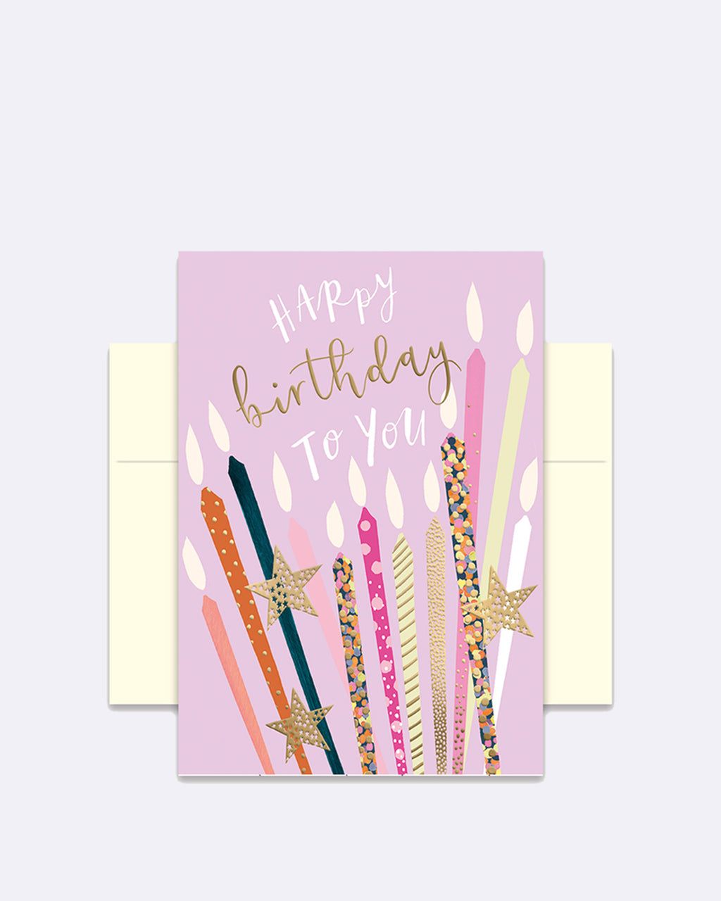 Doppelkarte - Happy Birthday to you