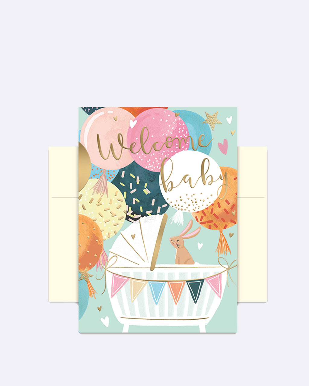 Doppelkarte - LT341 - Welcome Baby