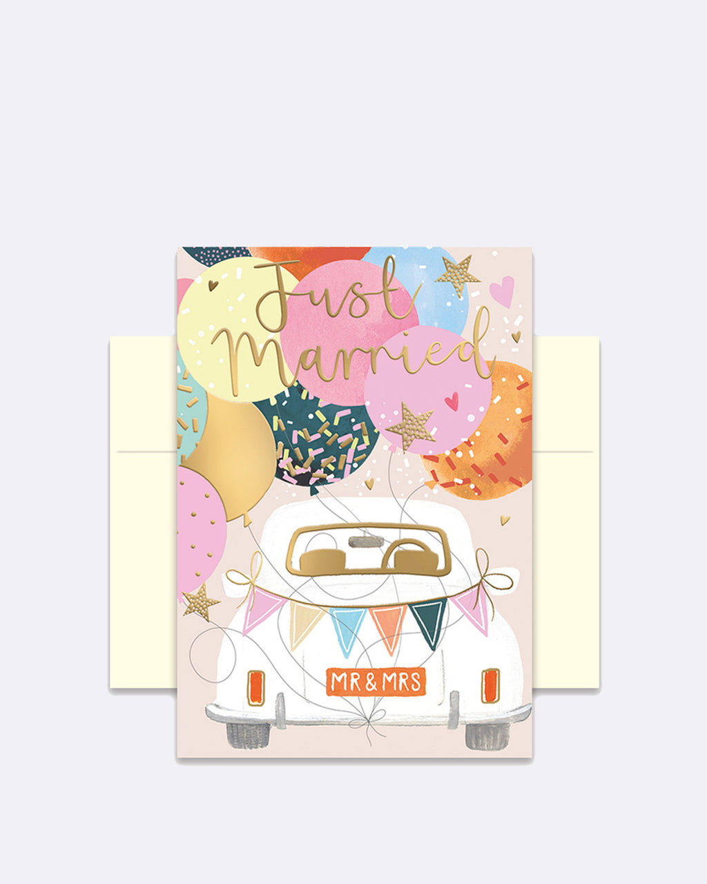 Doppelkarte - Just Married