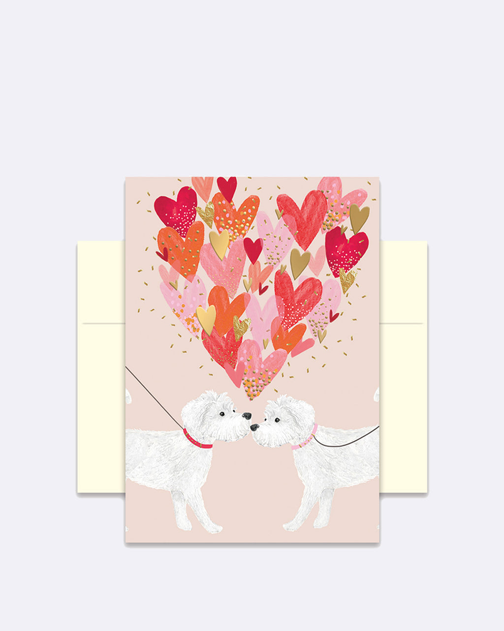 Doppelkarte - Love Dogs