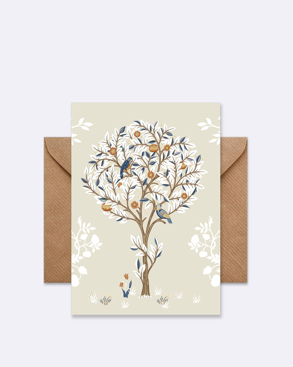 Doppelkarte - LT375 - Kelmscott Tree