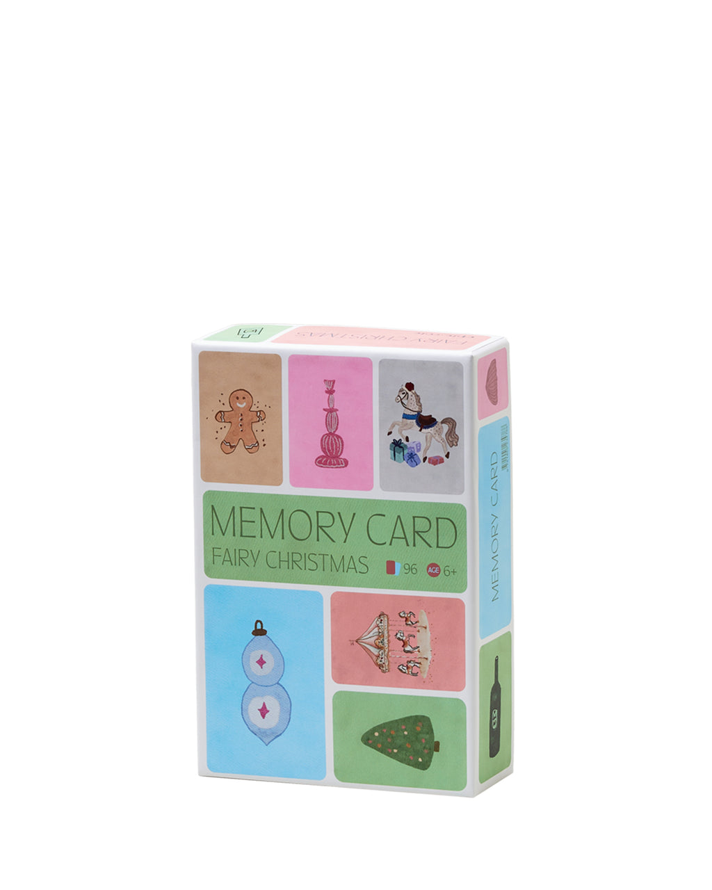 Memory card game - classic christmas