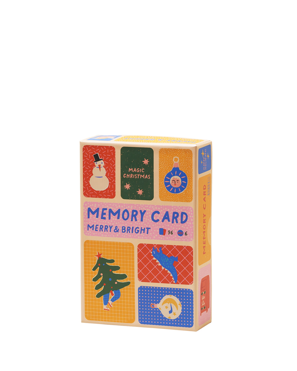 Memory card game - merry and bright