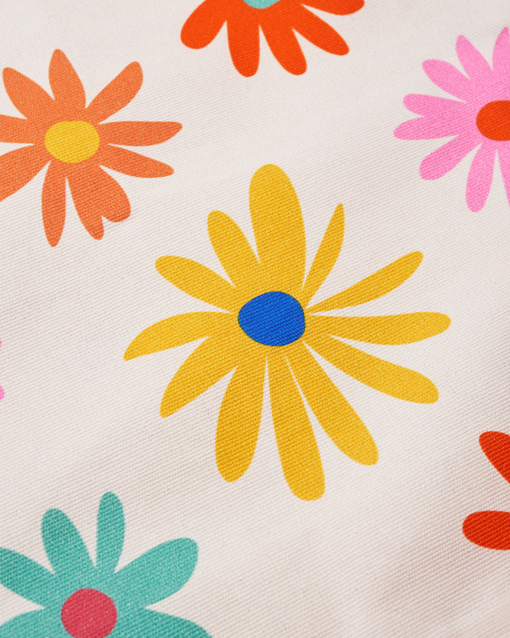 Organic Cotton Bag Flower Power