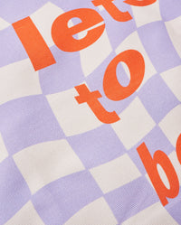 Organic Cotton Bag Let's go to the beach