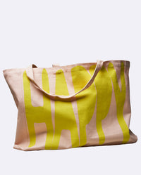 Organic Cotton Bag happy