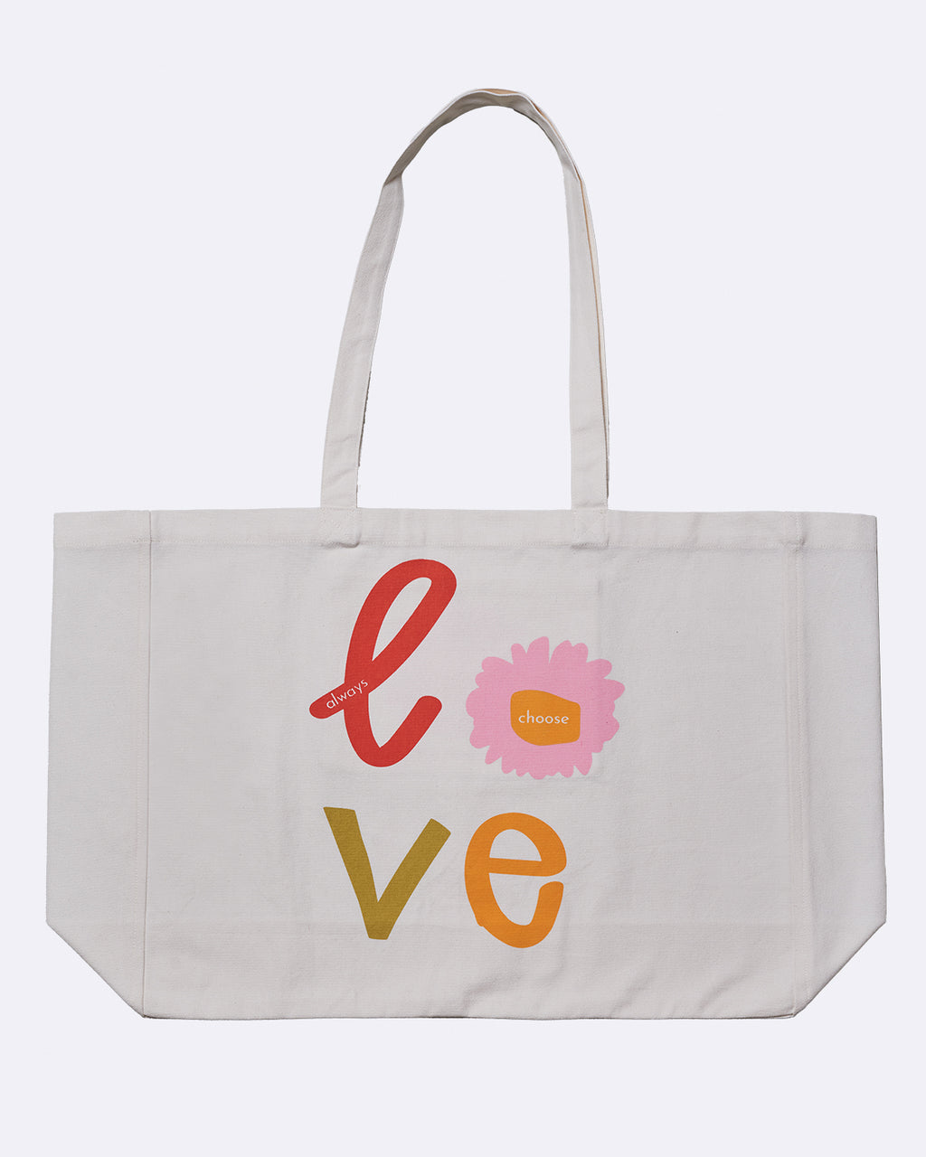 Organic Cotton Bag always choose love