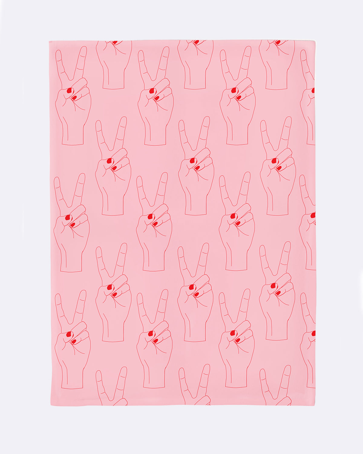 Geschirrhandtuch in rosa 