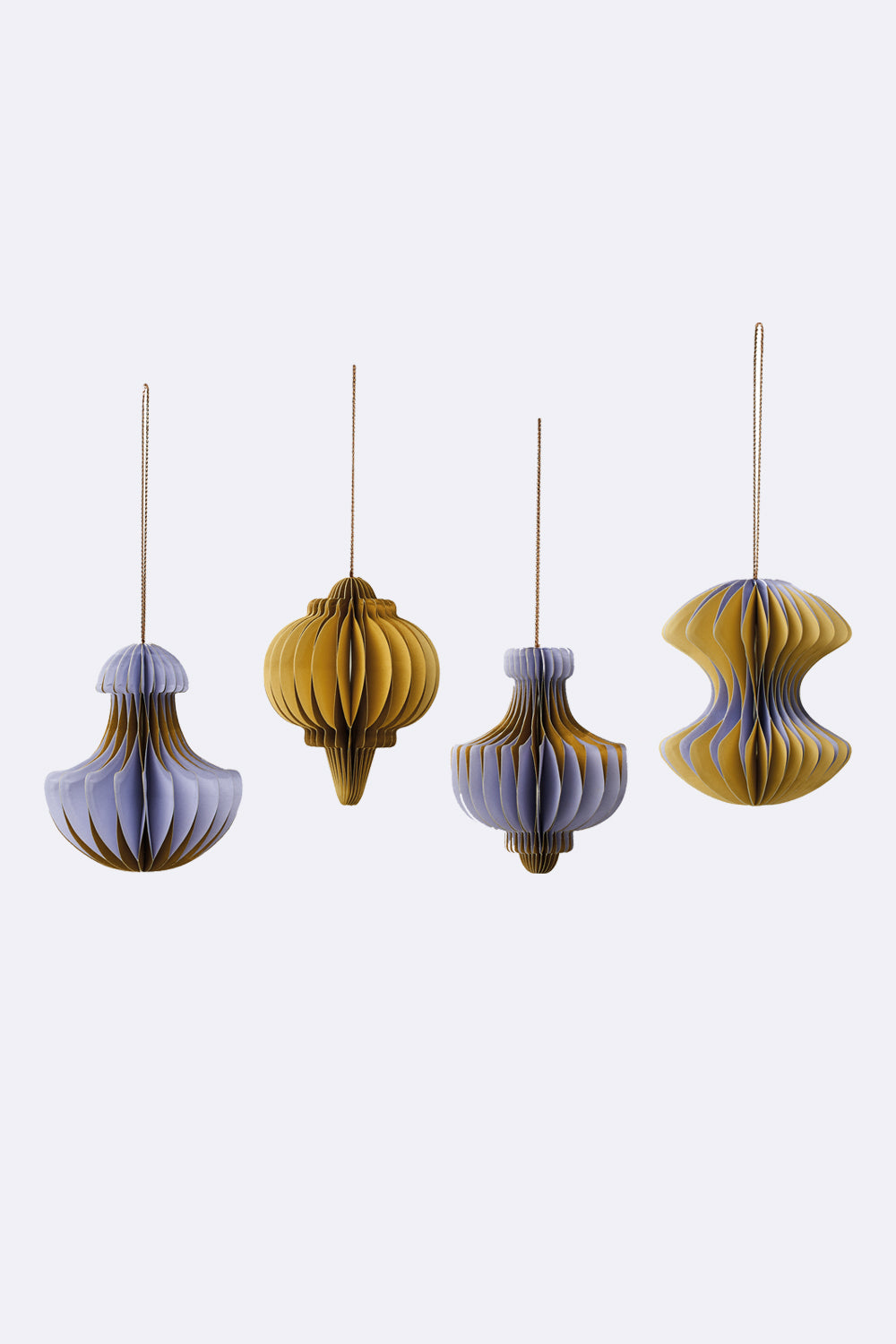Honeycomb Papierhänger - khaki