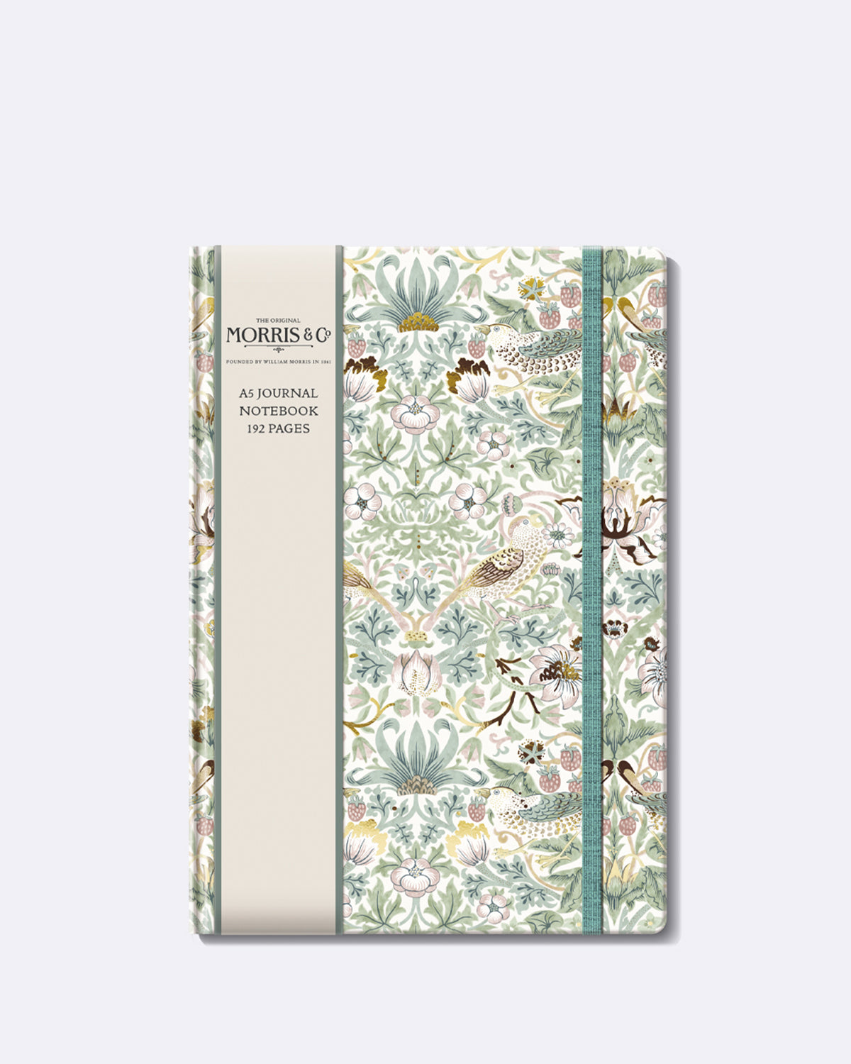 Notizbuch - Tagebuch - A5  - Journal liniert, 192 Seiten - Blumenmuster