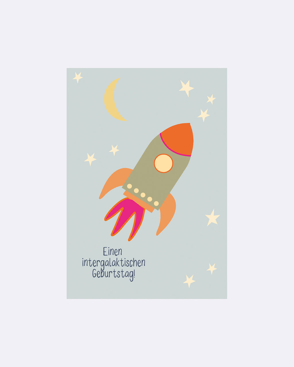 Yay Card Postkarte - Intergalaktischer Geburtstag