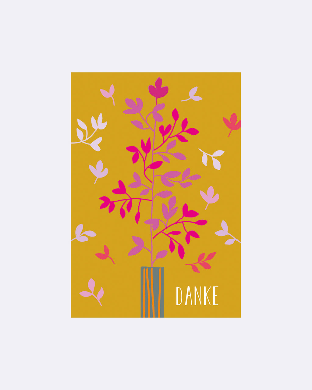 Yay Card Postkarte - Blüten Danke