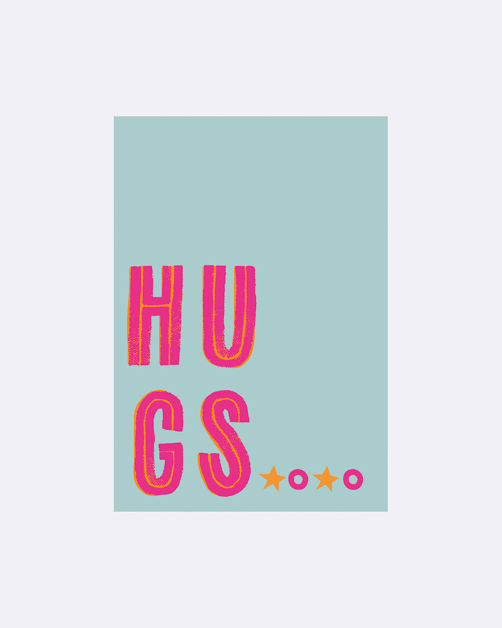 Yay Card Postkarte - Hugs