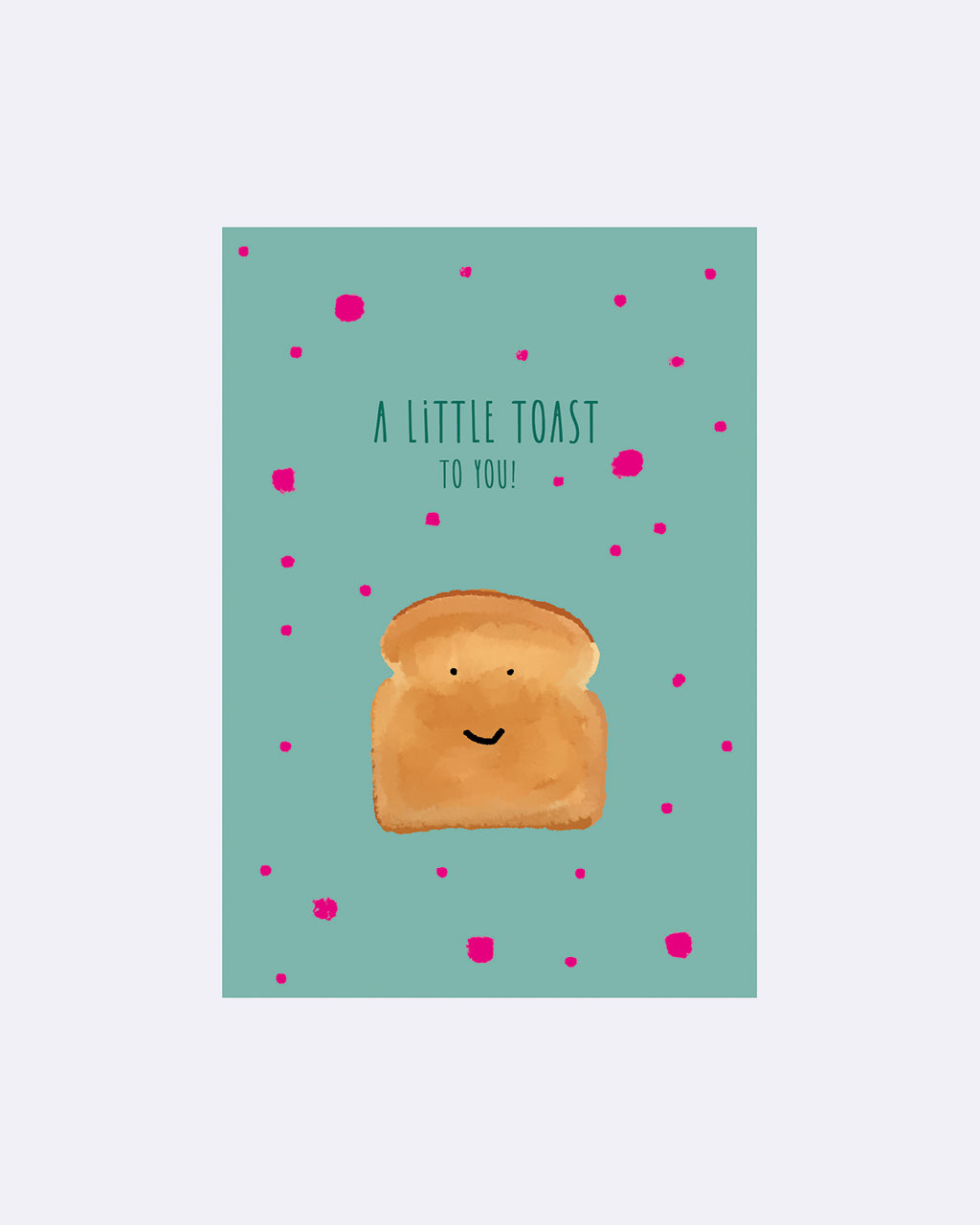 Yay Card Postkarte - A little toast