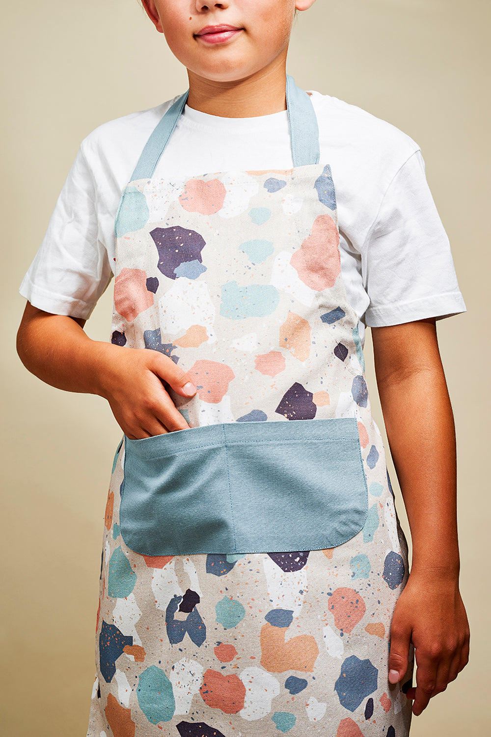 Küchenschürze für Kinder - 49 x 60 cm