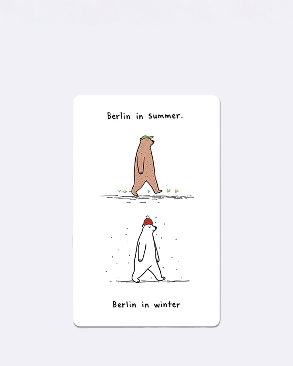 Mini cartes postales - Personne préférée