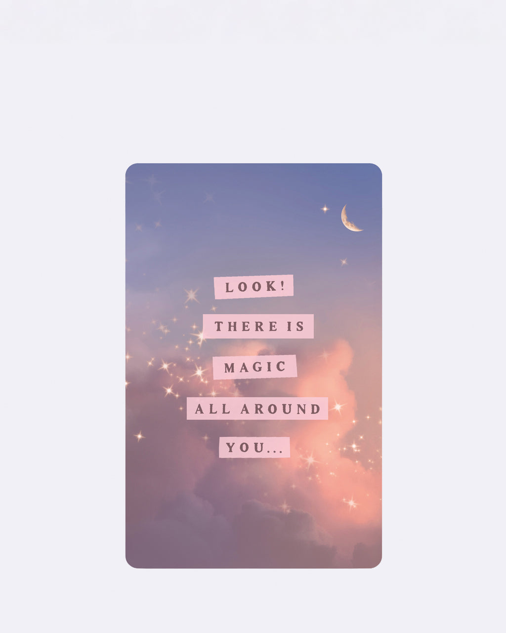 Mini Postkarten - Magic all around