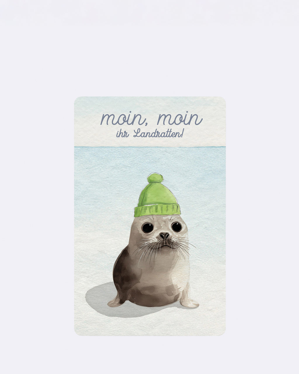 Mini Postkarten - Moin moin ihr Landratten