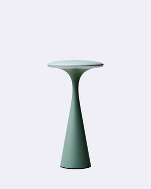 ufo table lamp - sage