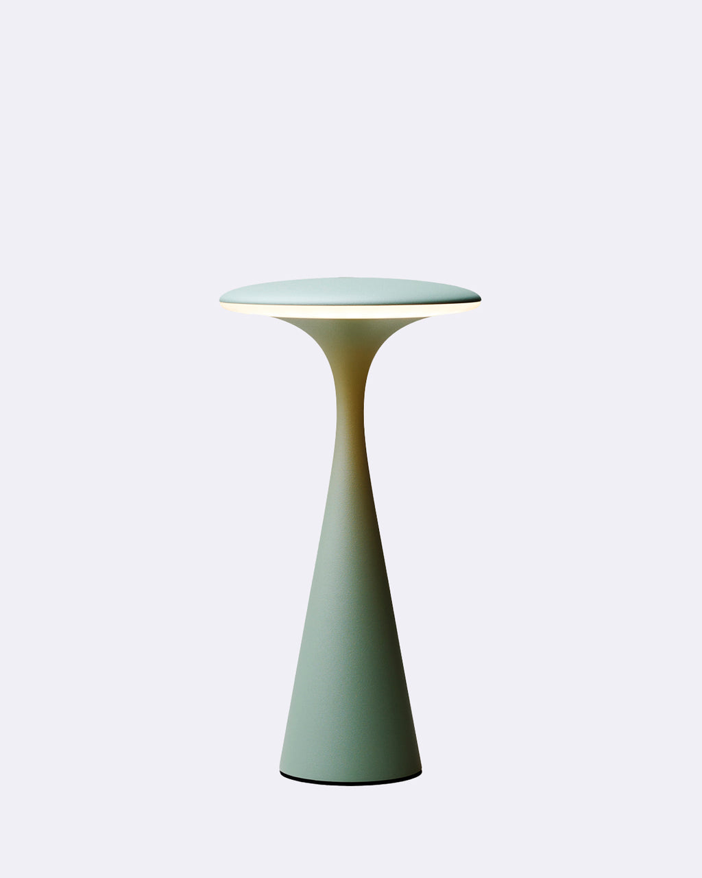 ufo table lamp - sage