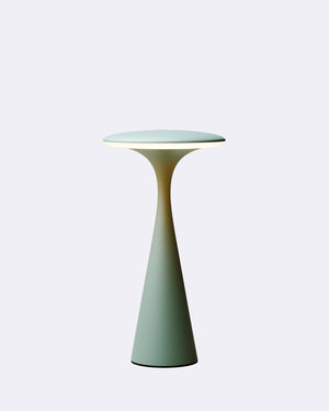 ufo table lamp - sage
