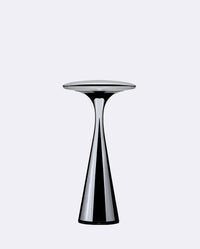 ufo table lamp - chrome