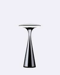 ufo table lamp - chrome