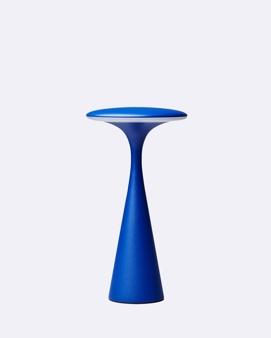 ufo table lamp - blue majorelle