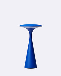 ufo table lamp - blue majorelle