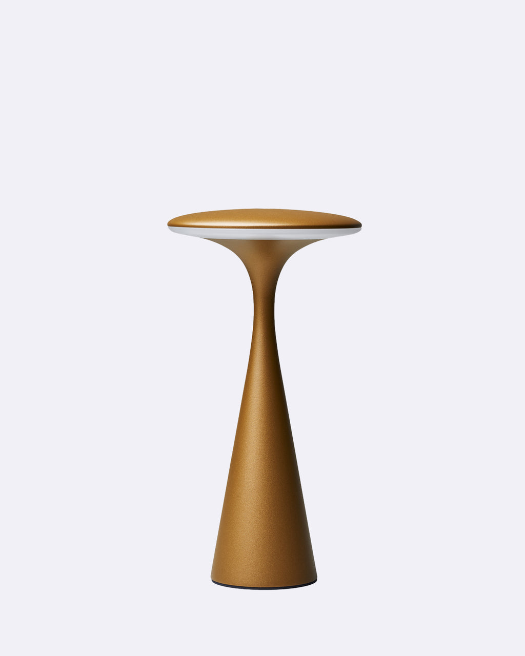 ufo table lamp - brushed gold