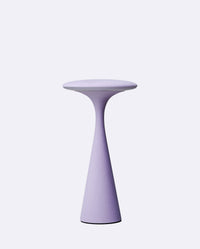 UFO table lamp - chrome