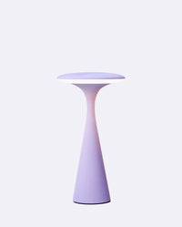UFO table lamp - chrome