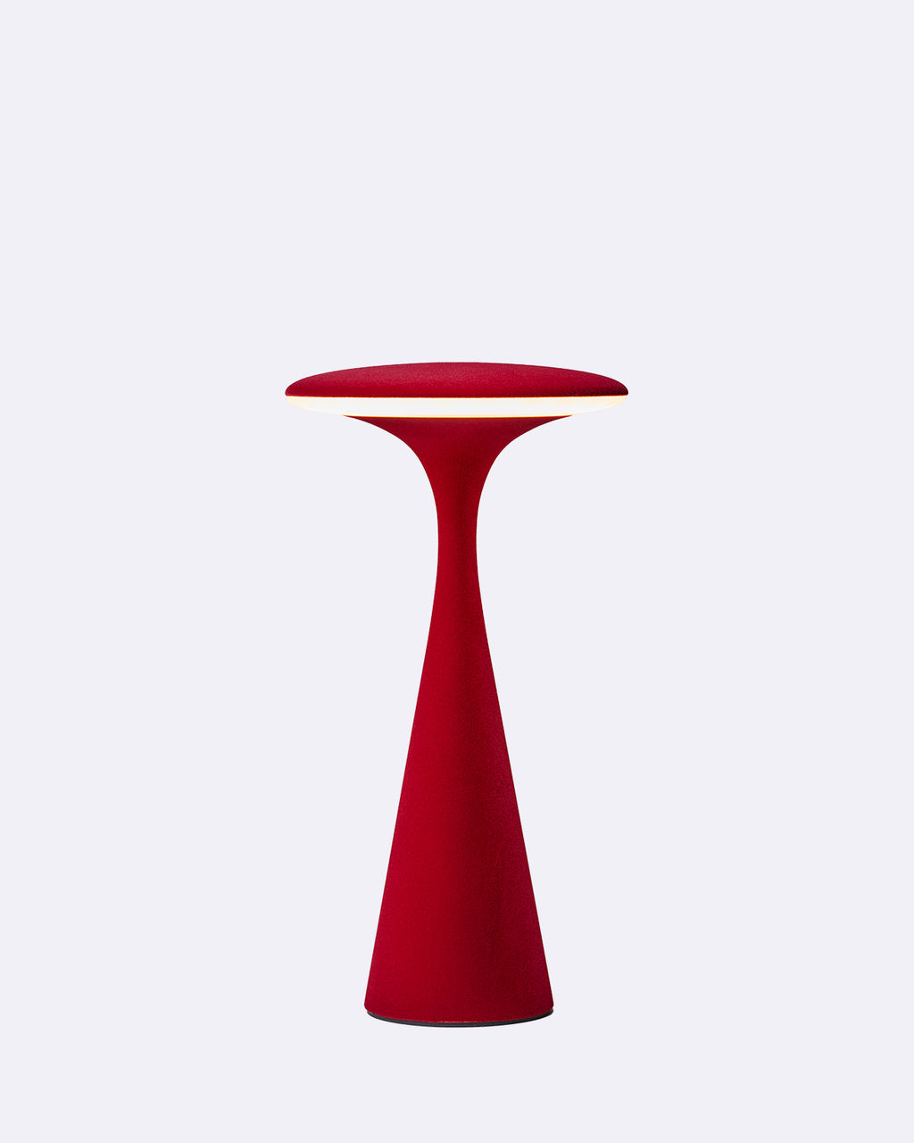 UFO table lamp - chrome