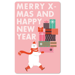Mini Postkarten - Weihnachten
