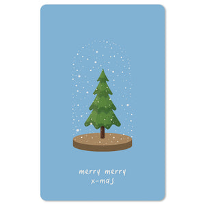 Mini Postkarten - Weihnachten