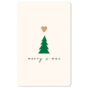 Mini Postkarten - Weihnachten