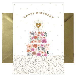 Geburtstagskarte - Glückwunschkarte mit farbigen Umschlag - Geburtstag - happy birthday