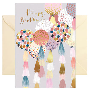 Geburtstagskarte - Glückwunschkarte mit farbigen Umschlag - Geburtstag - happy birthday
