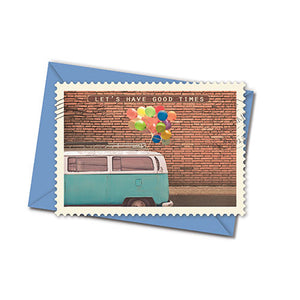 Postkarten mit Umschlag - Geburtstag