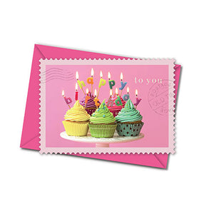 Postkarten mit Umschlag - Geburtstag