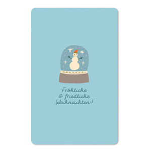 Mini Postkarten - Weihnachten