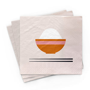 Bambus Serviette - Kulinarische Designs