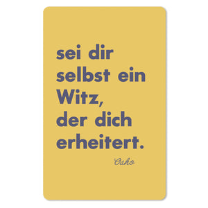 Mini Postkarten - Sprüche