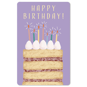Mini Postkarten - Geburtstag
