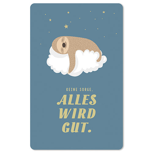 Mini Postkarten - Sprüche