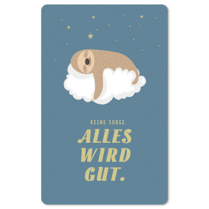 Mini Postkarten - Sprüche