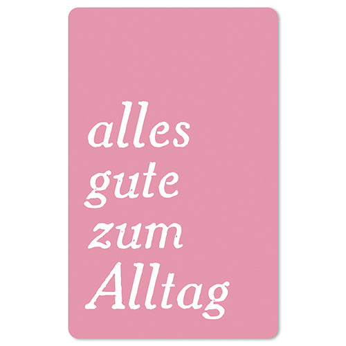 Mini Postkarten - Sprüche
