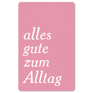 Mini Postkarten - Sprüche