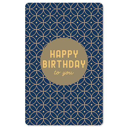 Mini Postkarten - Geburtstag